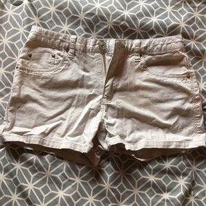 Limited Too Girls Size Regular 12 Tan Shorts